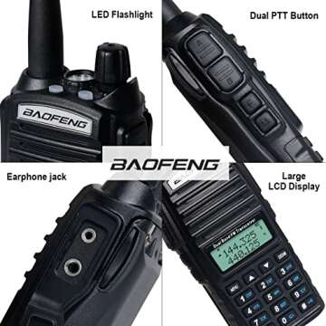 BaoFeng UV-82 High Power Ham Radio with Accessories