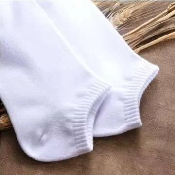 FORMEU Women's Ankle Socks 8 Pairs Low Cut Cotton Classic Casual Socks Slim-fit Non Slip Breathable ...