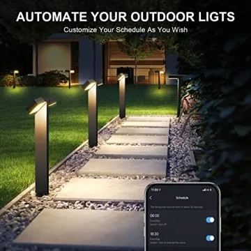 Smart Low Voltage Landscape Lights 4 Pack - XMCOSY+