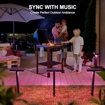 Smart Low Voltage Landscape Lights 4 Pack - XMCOSY+