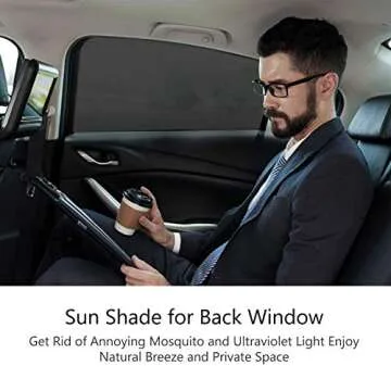 Breathable Car Window Shades for UV Protection & Comfort