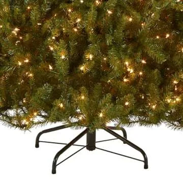 Dunhill Fir Pre-Lit Artificial Christmas Tree - 7.5 ft
