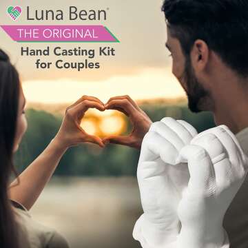 Luna Bean KEEPSAKE Plaster Kits for Hand Casting