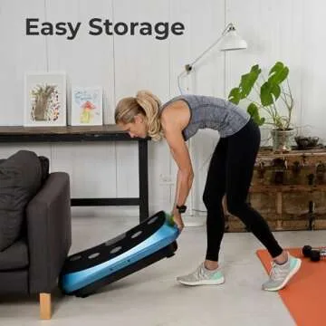 LifePro Rumblex 4D Vibration Plate Exercise Machine - Triple Motor Oscillation, Linear, Pulsation + 3D/4D Vibration Platform - Whole Body Viberation Machine for Home for Weightloss and Shaping