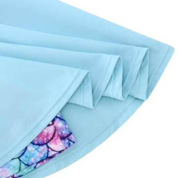 Mermaid Tankini Swimsuit for Little Girls Size 7-8