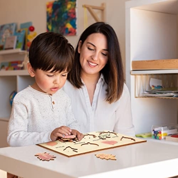 Kathfly Leaf Wooden Puzzle for Educational Play