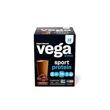 Vega Sport Chocolate Protein Powder 30g Plant-Based Keto-Friendly