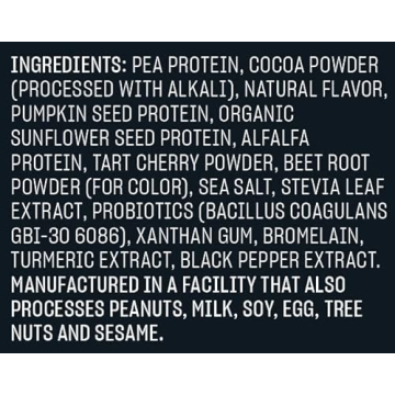 Vega Sport Chocolate Protein Powder 30g Plant-Based Keto-Friendly