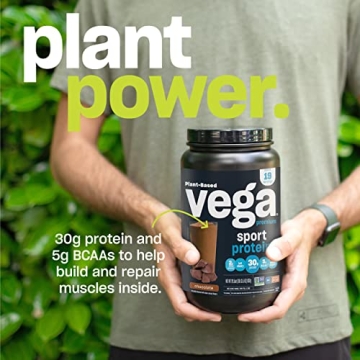 Vega Sport Chocolate Protein Powder 30g Plant-Based Keto-Friendly