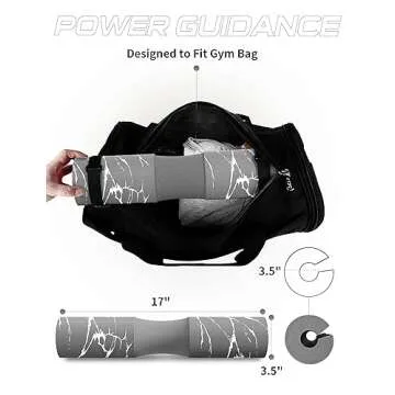 POWER GUIDANCE Barbell Squat Pad - Neck & Shoulder Protective Pad for Squats and Hip Thrusts