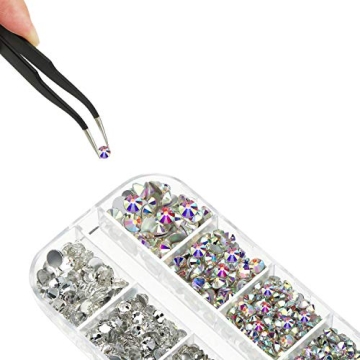 4488 Pieces Nail Art Rhinestones Kit for Creative Projects