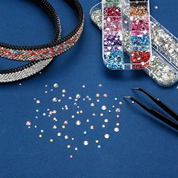 4488 Pieces Nail Art Rhinestones Kit for Creative Projects