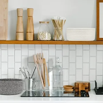 ABenkle Small Cotton Rope Baskets for Stylish Storage