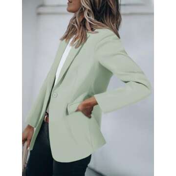 Cicy Bell Women's Casual Blazer for Office and Outings