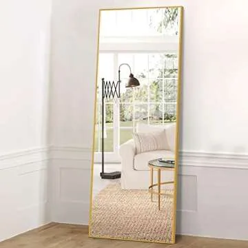 Elevens Full Length Mirror 65"x22" Stylish and Safe