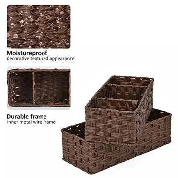 Stylish Granny Says Bathroom Storage Baskets Set
