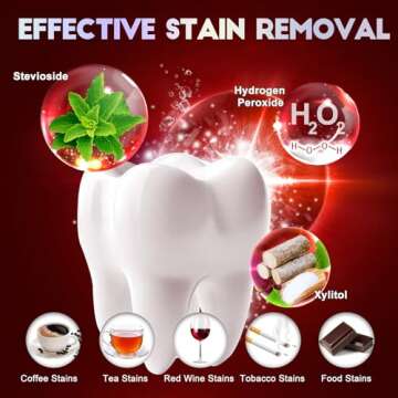 Teeth Whitening Strips for Tooth White: Professional Dentist Formulated Teeth Whitener Enamel-Safe Non-Slip 28 Strips 14 Treatments - Certified Non-Toxic Mint