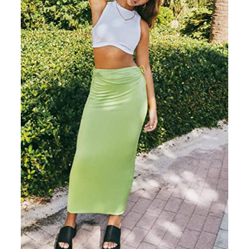 Lauweion Women's Trendy High Neck Crop Tank Top