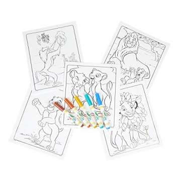 Crayola Lion King Pages & Markers Color Wonder Pad and Markers, Multicolor