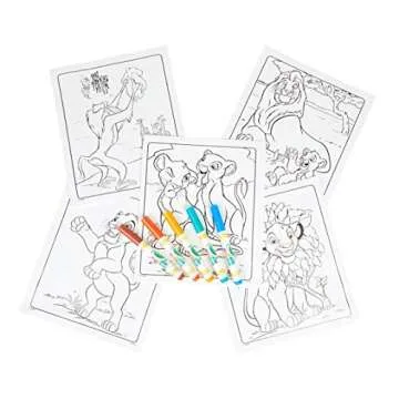 Crayola Lion King Color Wonder Set for Kids - Mess-Free Fun