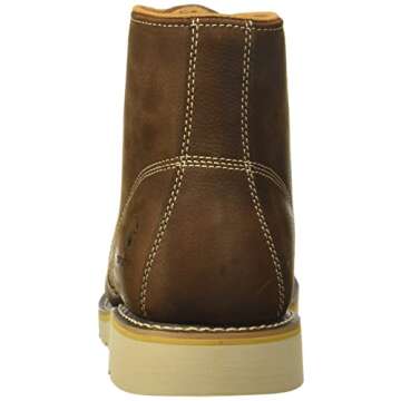 Carhartt Men's 6" Waterproof Moc Toe Casual Wedge Work Boot, Brown, 10 M US