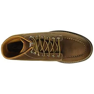 Carhartt Men's 6 Waterproof Moc Toe Work Boot Comfort