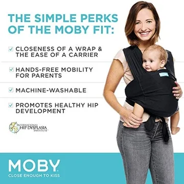Moby Fit Baby Carrier Wrap | Ideal Carrier for Newborns