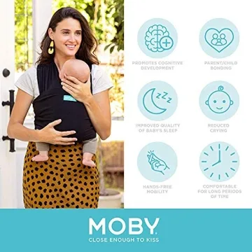 Moby Fit Baby Carrier Wrap | Ideal Carrier for Newborns