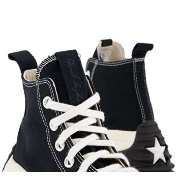 Converse Run Star Shoes Motion Canvas Platform Fashion Sneakers Runners (4.5 Mens / 6 Womens, Black/WHITEG/UMHONEY, Numeric_4_Point_5)