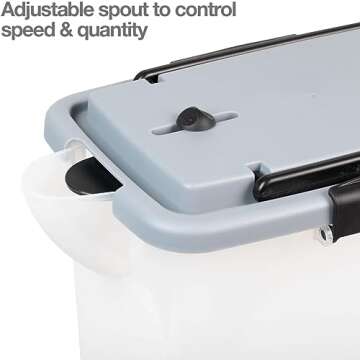 PetFusion BetterBin: Portable Litter Storage Container