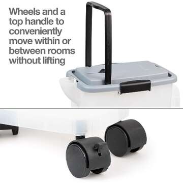 PetFusion BetterBin: Portable Litter Storage Container