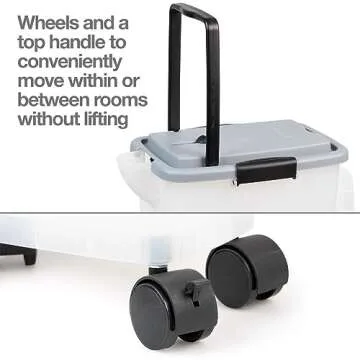 PetFusion BetterBin: Portable Litter Storage Container