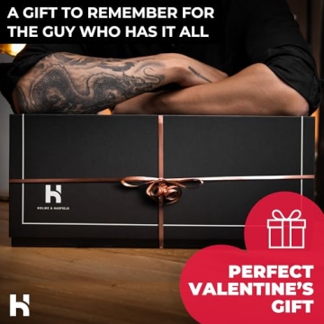 Holme & Hadfield Premium 17-Slot Wooden Watch Display Case