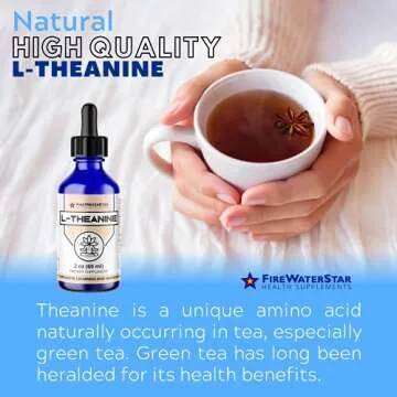 FWS L-Theanine Liquid Drops for Calmness and Relaxation