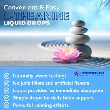 FWS L-Theanine Liquid Drops for Calmness and Relaxation