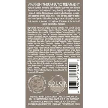 Surface Hair Awaken Therapeutic Conditioner, Healthy Hair Conditioner with Protein, Thickening Conditioner, Treatment for Thinning Hair and Hair Loss