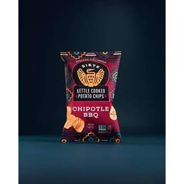 Siete Grain Free Potato Chips - Kettle Cooked Chipotle BBQ