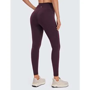 CRZ YOGA Womens Butterluxe Workout Leggings - High Waisted Pants with Pockets