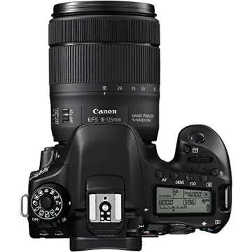 Canon EOS 80D DSLR Camera Bundle with 18-135mm Lens