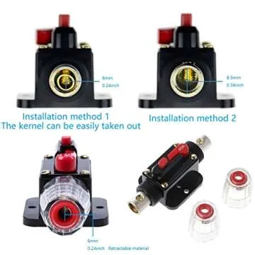 STETION 150 Amp Resettable Fuse for Car Audio System