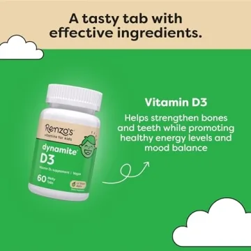 Renzo's Melty Vitamin D3 - Sugar-Free Kids Vitamins