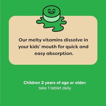 Renzo's Melty Vitamin D3 - Sugar-Free Kids Vitamins