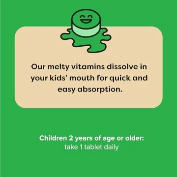 Renzo's Melty Vitamin D3 - Sugar-Free Kids Vitamins