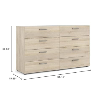 Tvilum 8 Drawer Dresser - Stylish Storage for Any Room