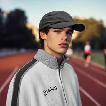 Croogo Curved Brim Baseball Cap Golf Dad Hats Outdoor 5-Panel Cap UPF Sun Protection for Cycling Run...