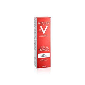 Vichy LiftActiv Retinol HA Anti-Wrinkle Concentrate Retinol Serum with Hyaluronic Acid, Plumps Skin to Reduce Signs of Aging, 1.01 Fl Oz (Pack of 1)