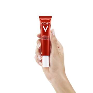 Vichy LiftActiv Retinol HA Anti-Wrinkle Concentrate Retinol Serum with Hyaluronic Acid, Plumps Skin to Reduce Signs of Aging, 1.01 Fl Oz (Pack of 1)