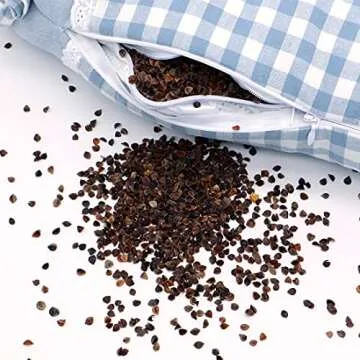 Edomi Buckwheat Neck Roll Pillow for Cool Sleep