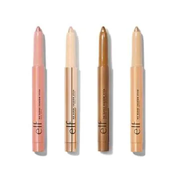 e.l.f. No Budge Shadow Stick for Long-Lasting Metallic Eyeshadow