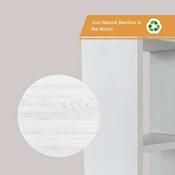 Mindful Grasshopper Cubby Shelving - Eco-Friendly Bamboo Storage